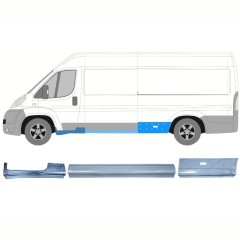 Set di pannelli di riparazione per Peugeot Boxer 2006-2025 / Sinistra / 14345