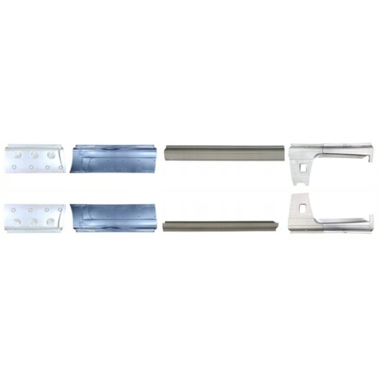 Pannello di riparazione sottoporta lamiera per Citroen Jumper 2006-2026 / Sinistra+Destra / Set 14165