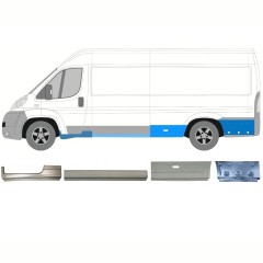 Set di pannelli di riparazione per Peugeot Boxer 2006-2026 / Sinistra 16793