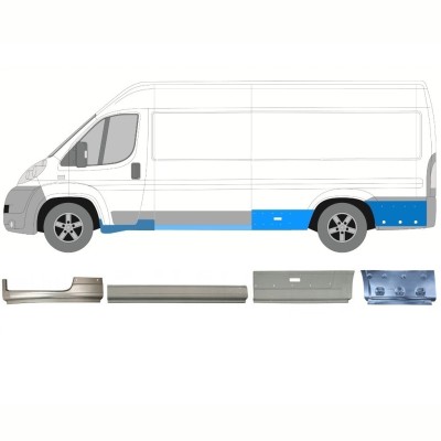 Set di pannelli di riparazione per Citroen Jumper 2006-2026 / Sinistra 16795