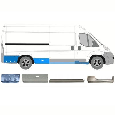 Set di pannelli di riparazione per Citroen Jumper 2006-2026 / Destra / 16794