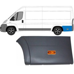 Modanatura laterale posteriore con lampada per Citroen Jumper 2006-2018 / Sinistra / Set 14144