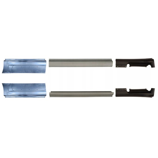 Pannello di riparazione sottoporta lamiera per Toyota Proace Max 2024- / Sinistra+Destra / Set 16708