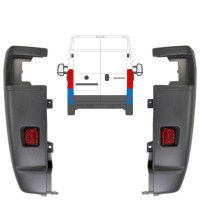 Angolo paraurti posteriore 270 gradi per Citroen Jumper 2006-2018 / Sinistra+Destra / Set 14064