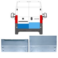 Pannello di riparazione porta posteriore per Fiat Ducato 2006-2025 / Sinistra+Destra / Set 14536