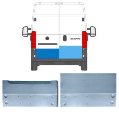Pannello di riparazione porta posteriore per Citroen Jumper 2006-2025 / Sinistra+Destra 15404