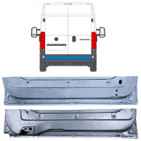 Pannello di riparazione porta posteriore per Citroen Jumper 2006-2025 / Sinistra+Destra / Set 14256