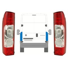 Fanale posteriore per Fiat Ducato 2006-2014 / Sinistra+Destra / Set 10026