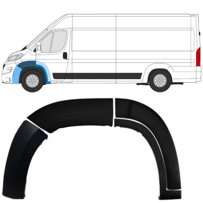 Set di modanature parafango anteriore per Fiat Ducato 2018-2023 / Sinistra / 8471