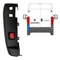 Angolo paraurti posteriore 180 gradi per Fiat Ducato 2018-2026 / Sinistra 16025