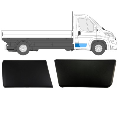Set di modanature laterali per cabina singola per Fiat Ducato 2018- / Destra / 14808
