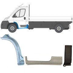 Set di pannelli di riparazione per Peugeot Boxer 2006-2026 / Sinistra / 17003