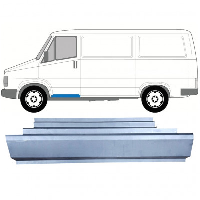 Pannello di riparazione sottoporta anteriore dietro la ruota per Fiat Ducato 1981-1994 / Sinistra 7739
