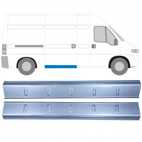 Sottoporta interno per Fiat Ducato 1994-2006 / Sinistra+Destra / Set 10676