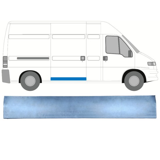 Pannello di riparazione porta scorrevole per Fiat Ducato 1994-2006 / Destra 15133