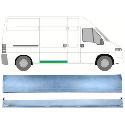 Pannello di riparazione porta scorrevole per Citroen Jumper 1994-2002 / Destra / Set 14513