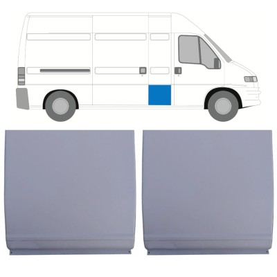 Set di pannelli di riparazione per Citroen Jumper 1994-2006 / Sinistra = Destra (simmetrico) / 14119