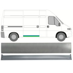 Pannello di riparazione esterno inferiore porta scorrevole per Peugeot Boxer 1994-2006 / Destra 16172