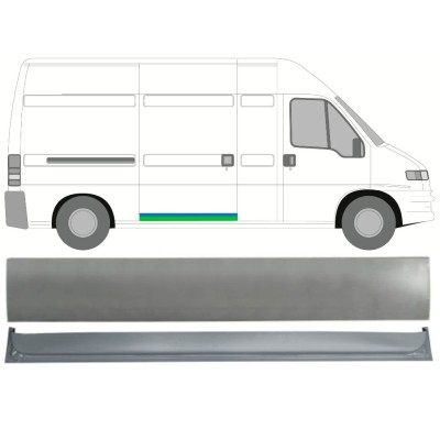 Pannello di riparazione esterno inferiore porta scorrevole per Citroen Jumper 1994-2006 / Destra 16173