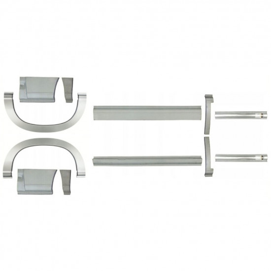 Pannello di riparazione sottoporta e parafango posteriore per Fiat Ducato 1994-2006 / Set 11522