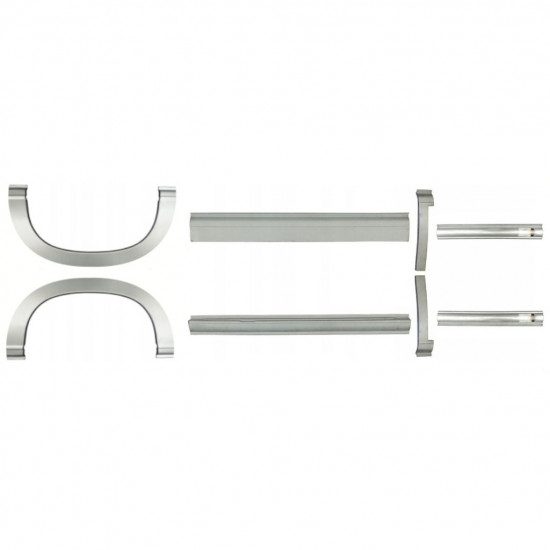 Pannello di riparazione sottoporta e parafango posteriore per Citroen Jumper 1994-2006 / Set 14224