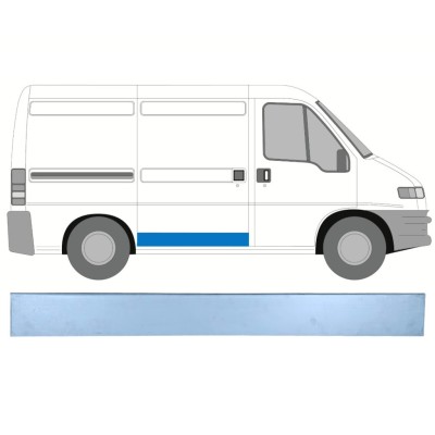 Pannello di riparazione porta scorrevole per Citroen Jumper 1994-2006 / Destra 15730