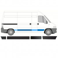 Set di modanature laterali per Peugeot Boxer 2002-2006 / Destra / 14390