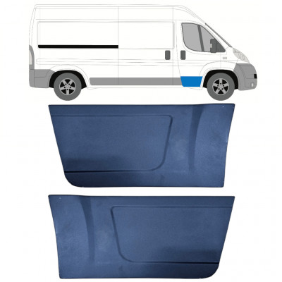 Pannello di riparazione porta anteriore per Fiat Ducato 2006-2025 / Sinistra+Destra / Set 11798