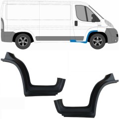 Pannello di riparazione parafango anteriore e sottoporta per Fiat Ducato 2006-2025 / Sinistra+Destra / Set 10247