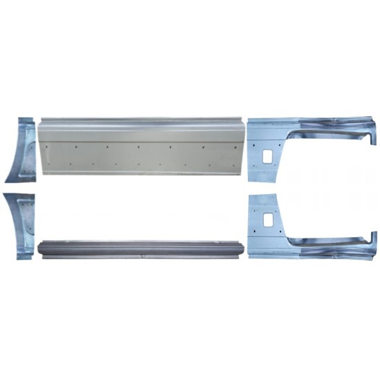Set di pannelli di riparazione per Fiat Ducato 2006-2025 / Sinistra+Destra / 14813