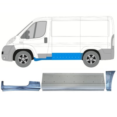 Set di pannelli di riparazione per Fiat Ducato 2006-2025 / Sinistra / 14811