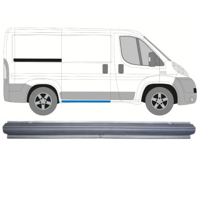 Pannello di riparazione sottoporta porta scorrevole per Fiat Ducato 2006-2026 / Destra 14734