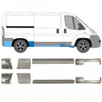 Pannello di riparazione sottoporta lamiera per Peugeot Boxer 2006-2026 / Sinistra+Destra / Set 14152