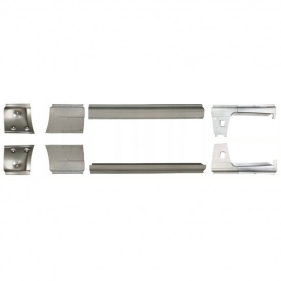 Pannello di riparazione sottoporta lamiera per Fiat Ducato 2006-2025 / Sinistra+Destra / Set 10884