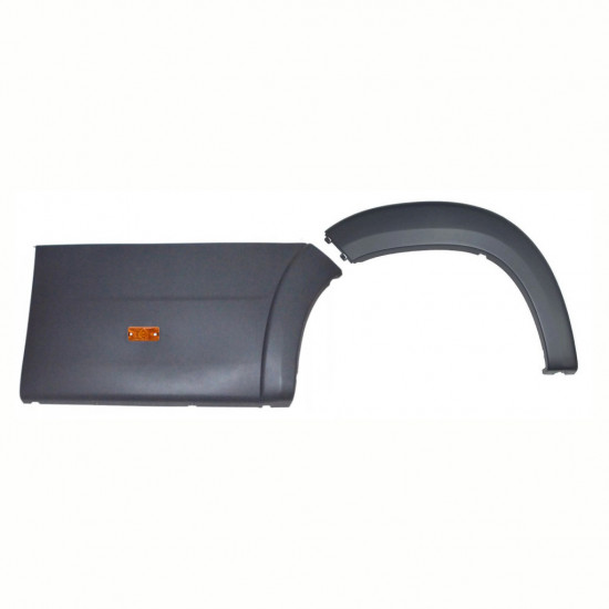 Modanatura laterale parafango posteriore con lampada per Citroen Jumper 2006-2014 / Destra / Set 14468