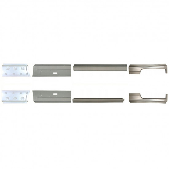 Pannello di riparazione sottoporta lamiera per Fiat Ducato 2006-2025 / Sinistra+Destra / Set 10892