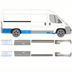 Pannello di riparazione sottoporta lamiera per Fiat Ducato 2006-2025 / Sinistra+Destra / Set 10892