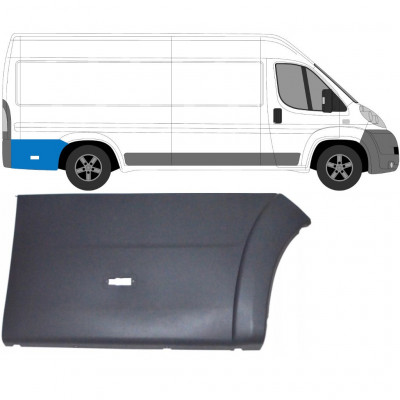 Modanatura laterale posteriore per Fiat Ducato 2006-2018 / Destra 6556