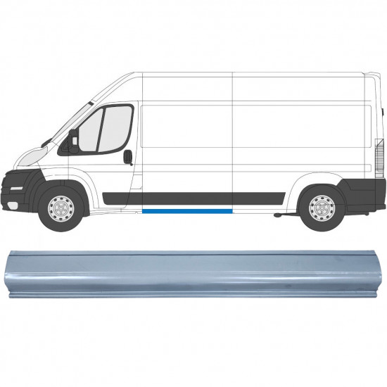 Pannello di riparazione laterale per Fiat Ducato 2006-2025 / Sinistra = Destra (simmetrico) 5949