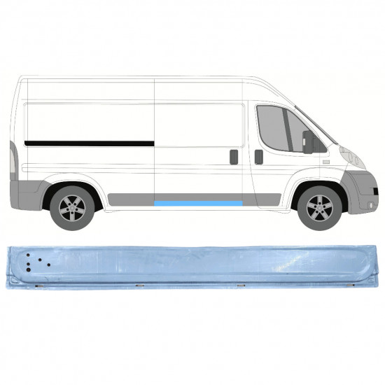 Pannello di riparazione porta scorrevole interno per Fiat Ducato 2006-2025 / Destra 10963