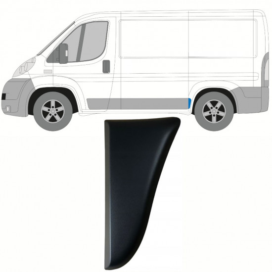 Modanatura laterale per Peugeot Boxer 2006-2018 / Sinistra 13889