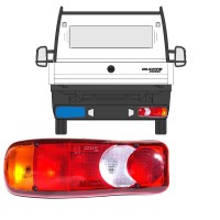 Fanale posteriore per Citroen Jumper 2014-2018 / Sinistra 15342