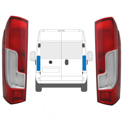 Fanale posteriore per Fiat Ducato 2014-2023 / Sinistra+Destra / Set 10027