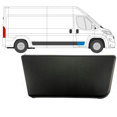 Modanatura porta anteriore per Citroen Jumper 2018- / Destra 13066