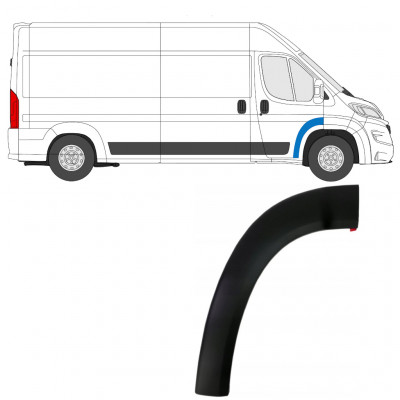 Modanatura porta anteriore per Citroen Jumper 2018- / Destra 13062