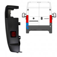 Angolo paraurti posteriore 270 gradi per Citroen Jumper 2018- / Sinistra 13042