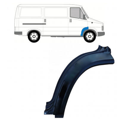 Pannello di riparazione parafango anteriore per Fiat Ducato 1981-1994 / Destra 7744
