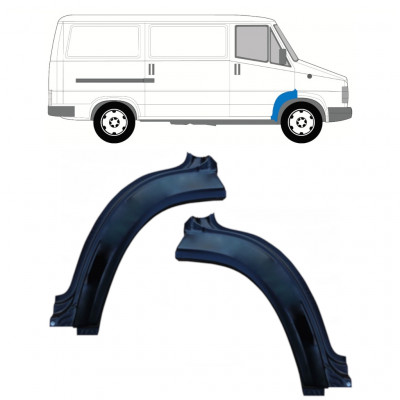 Pannello di riparazione parafango anteriore per Fiat Ducato 1981-1994 / Sinistra+Destra / Set 9805