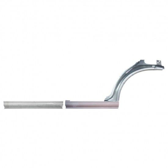 Pannello di riparazione sottoporta e parafango anteriore per Citroen Jumper 1994-2006 / Destra / Set 14458