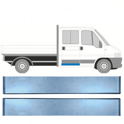 Pannello di riparazione porta posteriore per Citroen Jumper 1994-2006 / Sinistra+Destra / Set 14124